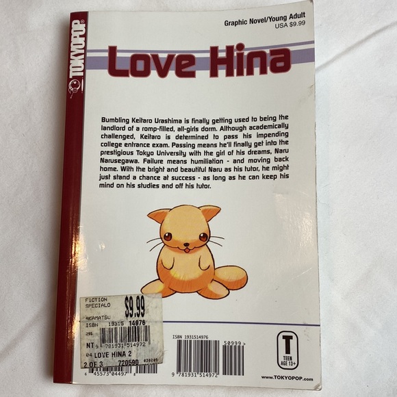 Love Hina Manga Comic Graphic teen novels 16+ - Picture 6 of 10